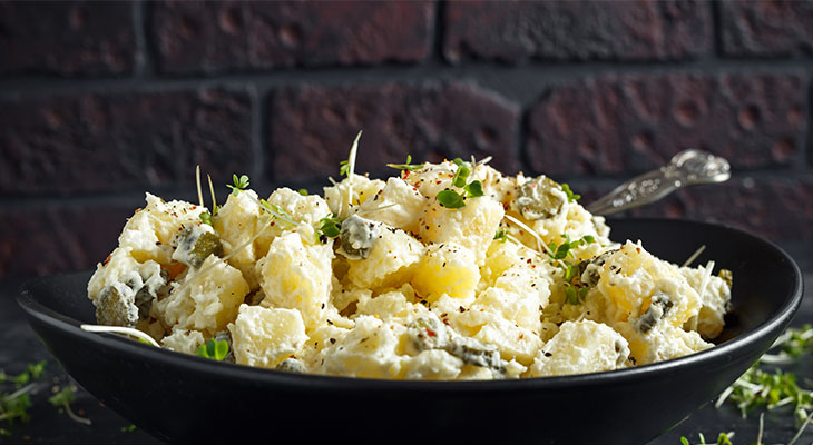 Stock photo of potato salad