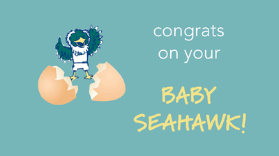 Congrats on your baby Seahawk
