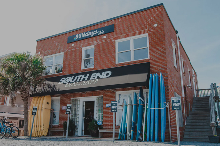 South End Surf Shop storefront
