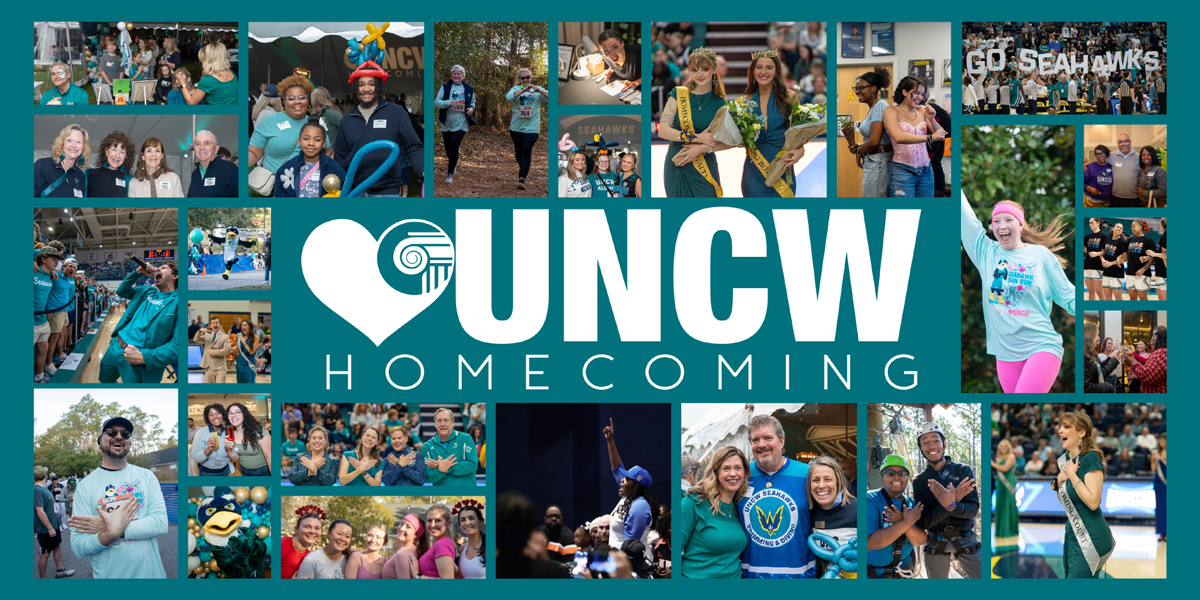 UNCW Homecoming photo collage