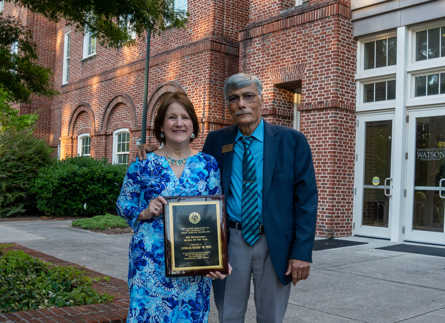 Distinguished Alumni Award honoree, Linda Sayeed