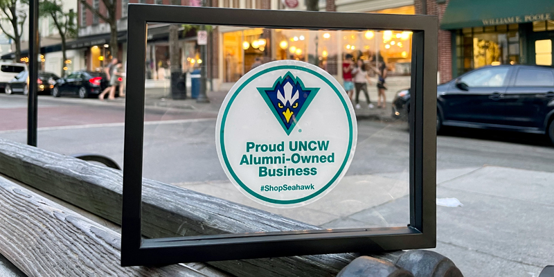 The UNCW Alumni Association proudly supports Seahawks who own their own businesses