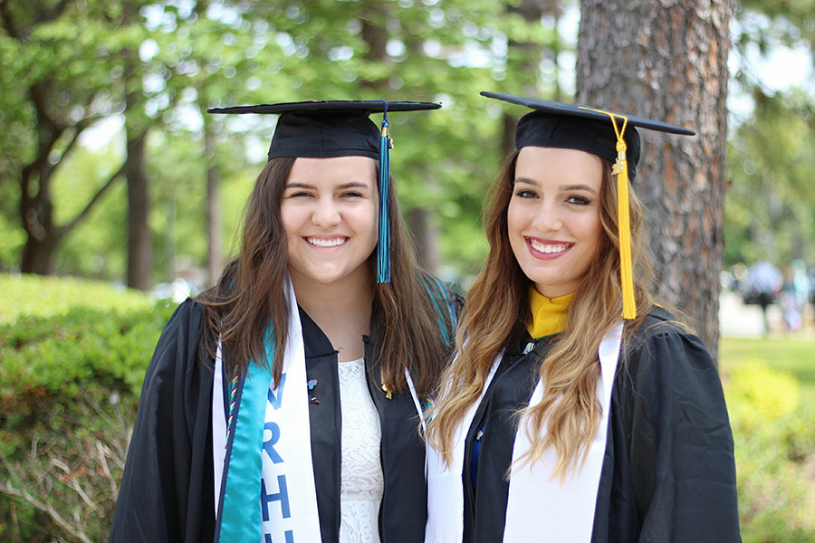 Holly Ferreira at UNCW Graduation