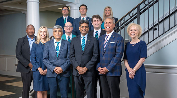 Group photo of the Board of Trustees