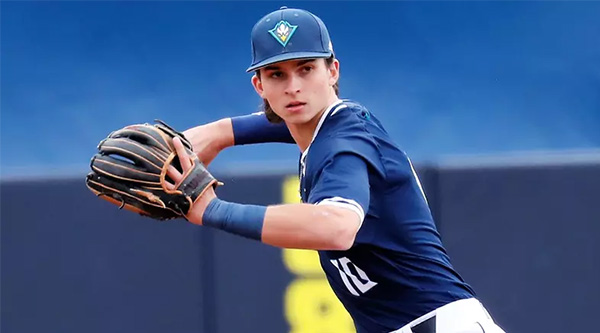 Brooks Baldwin as baseball pitcher