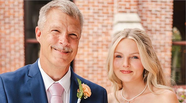 Father daughter duo Chad and Madeline Lewis