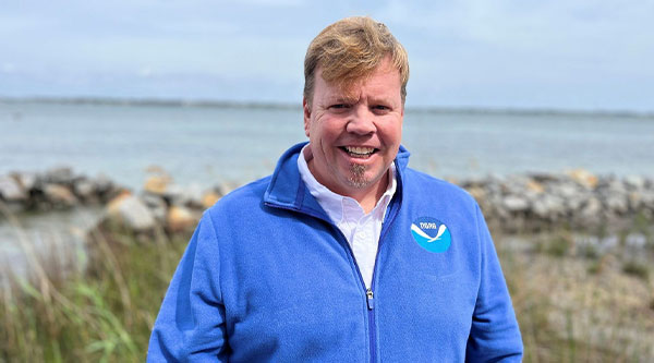 A photo of Joe Bowling and Joe Karle