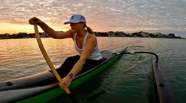 Kerri Allen Kayaking